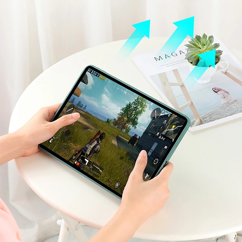Ốp Silicone Chống Sốc Ipad Pro 11 2021 3rd M1 Air 4 10.9 10.2 8th 7th 9.7 2018 6th 5th Air 3 10.5 Air 2 1 Mini 5 4