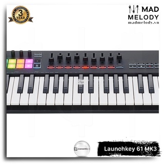 Novation Launchkey 61 MK3 USB MIDI Controller [đàn soạn nhạc 61 phím Launchkey thế hệ 3 mới nhất, NEW - chính hãng]
