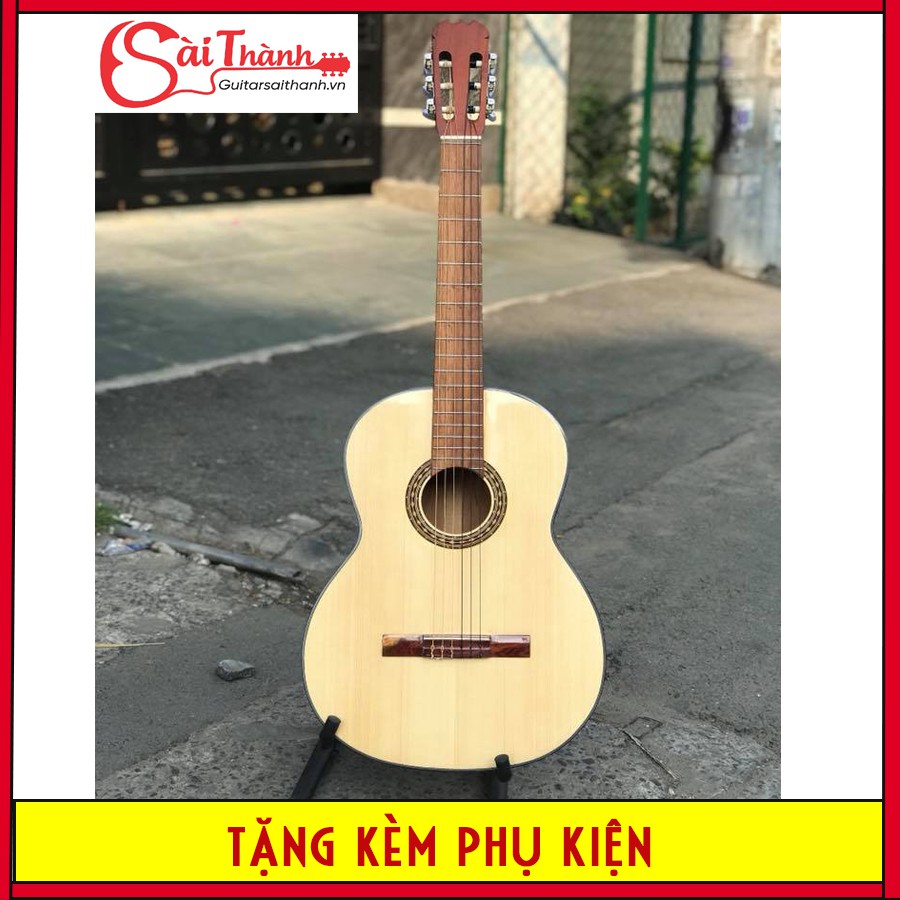 Đàn guitar classic gỗ hồng đào dáng truyền thống