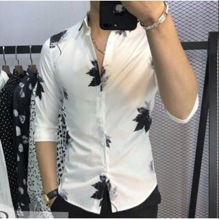 Áo sơ mi nam họa tiết cực hot