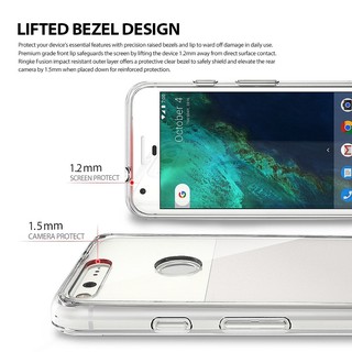 Ốp lưng Ringke Fusion Google Pixel - Nhập khẩu Hàn Quốc