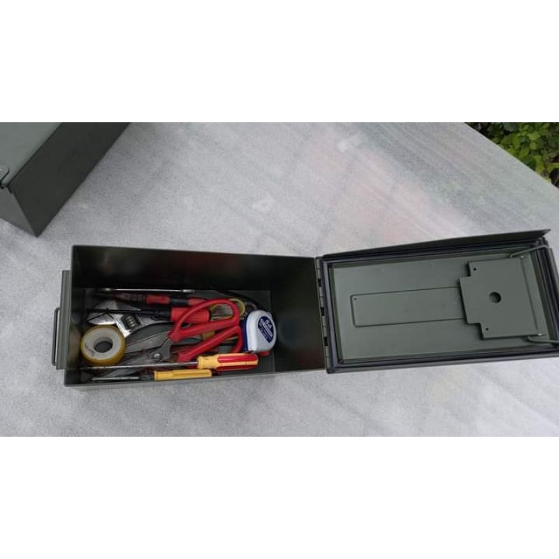 Thùng đại liên dung tích 7 lít - THÙNG ĐỰNG ĐỒ - Độ xe siêu tầm và decor quán cà phê -  Chất liệu sắt