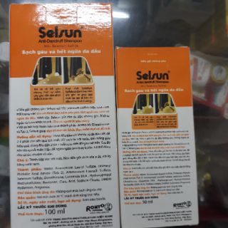Dầu gội Selsun 50ml 100ml