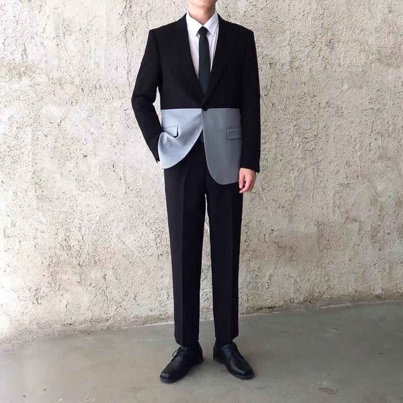 ÁO VEST PHỐI MÀU CHUOTCONG OFFICIAL VM52