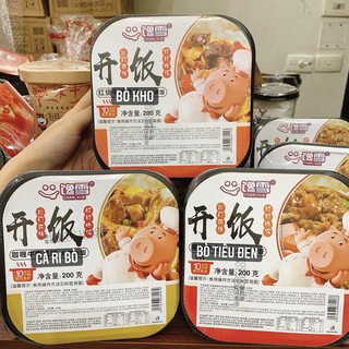 [FREESHIP]Cơm tự sôi bò các vị (hàng sẵn)