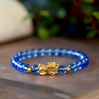 Vòng Tay Chuỗi Hạt Đá obsidian Thời Trang