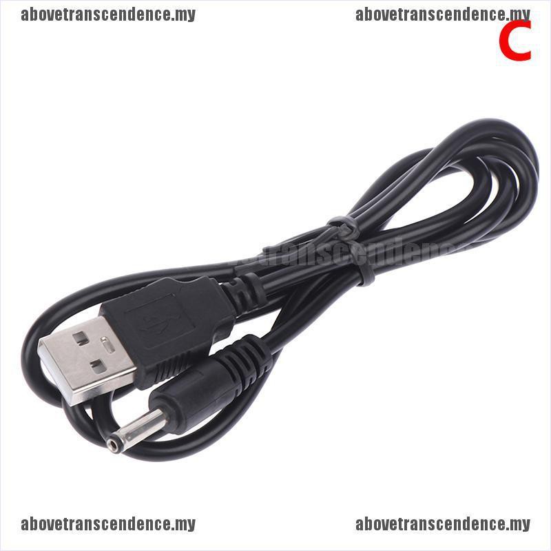 Cáp Chuyển Đổi Nguồn Usb Sang Dc 5.5mmx2.1 / 2.5x0.7 / 3.0x1.0 / 4.0x1.7 / 3.5x1.35 5v