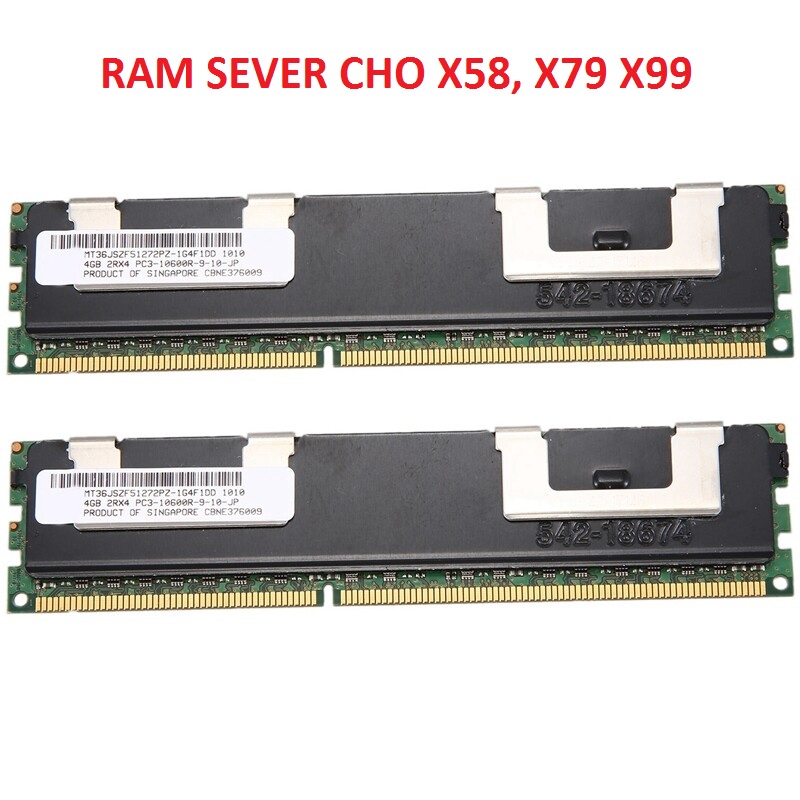 Ram Sever DDR3 4G ECC REG Buss 1333 cho Main X58 X79 X99 hàng xịn