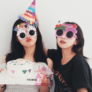 Kính đeo Happy birthday