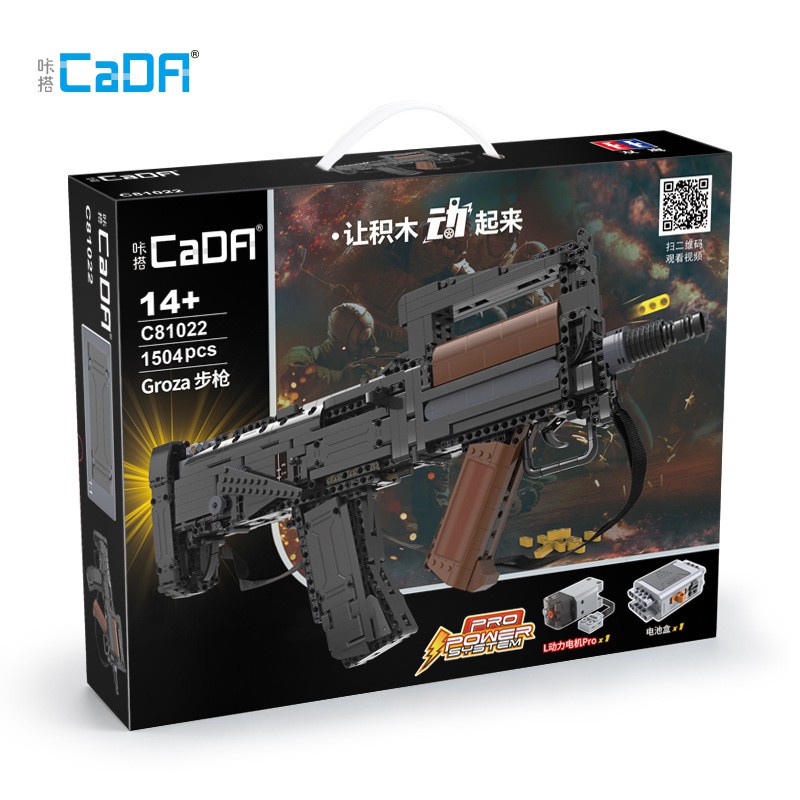 Đồ Chơi Lắp Ráp kiểu lego Mô Hình PUBG CSGO GROZA C81022 với 1504 Mảnh Ghép