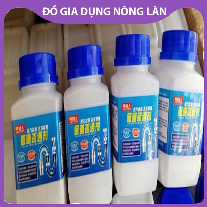 Chai bột thông cống thần thánh, thông tắc cống, bồn cầu, đường ống, bồn rửa mặt- loại cực mạnh NL Shop