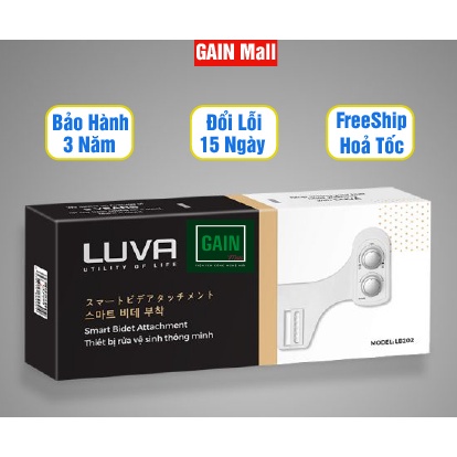 ™❧♞Vòi xịt vệ sinh thông minh Luva Bidet LB202, 2 rửa nóng lạnh, BH 3 năm, đổi lỗi 15 ngày, model 2022