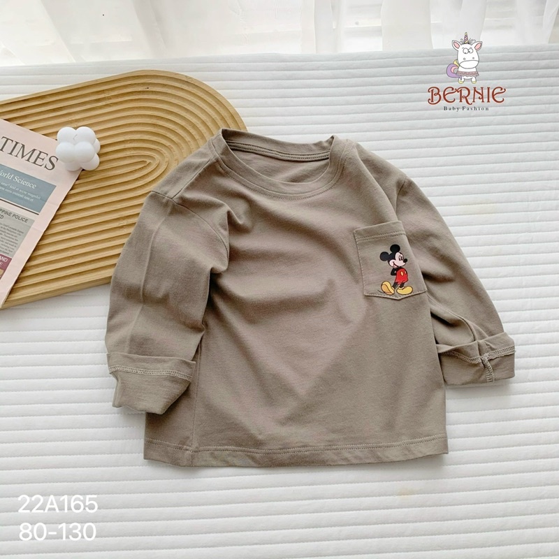 ÁO THUN COTTON MICKEY MOUSE CHO BÉ