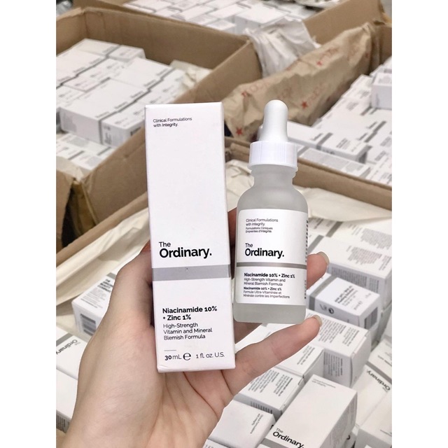 Tinh Chất The Ordinary Niacinamide 10% + Zinc 1% 30ml