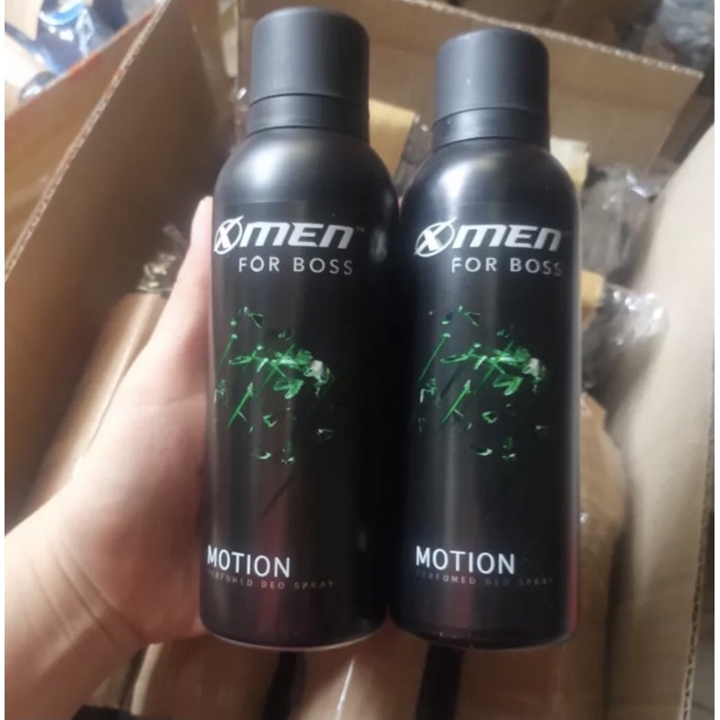 Combo 2 chai xịt khử mùi hương nước hoa x-xmen for boss