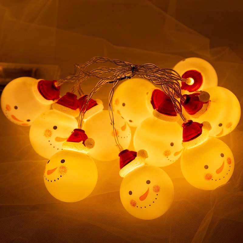 Dây Đèn LED Trang Trí Giáng Sinh (Không Bao Gồm Pin)