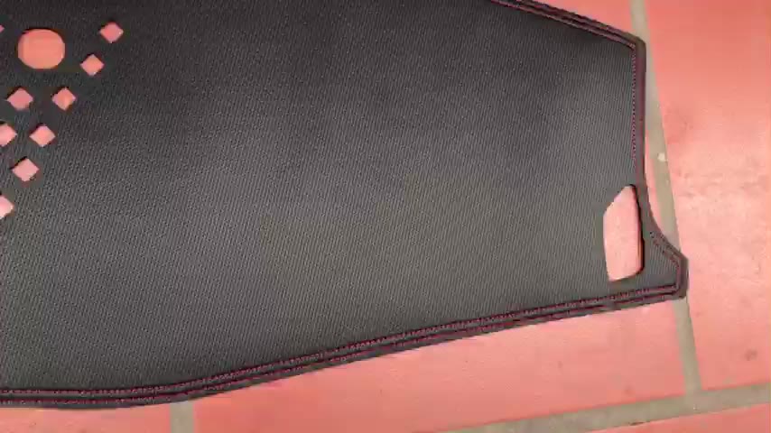 Thảm taplo da vân carbon cao cấp KIA Seltos 2020 - 2024