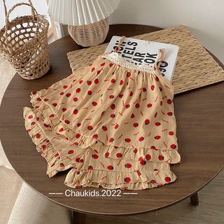 Bộ 2 dây dâu đỏ bé gái