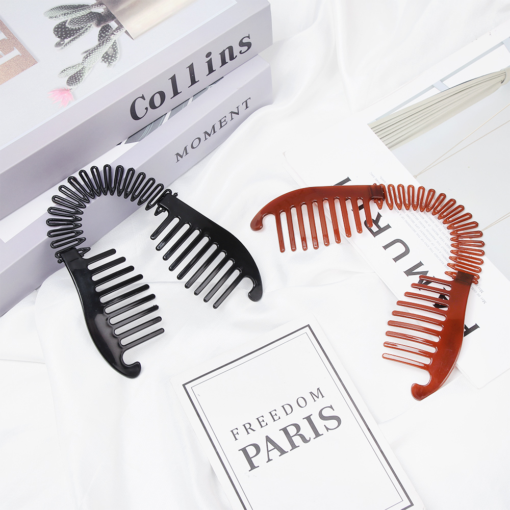 (Hàng Mới Về) Phụ Kiện Kẹp Tóc Bằng Cao Su Co Giãn Nhiều Màu Cho Nữ