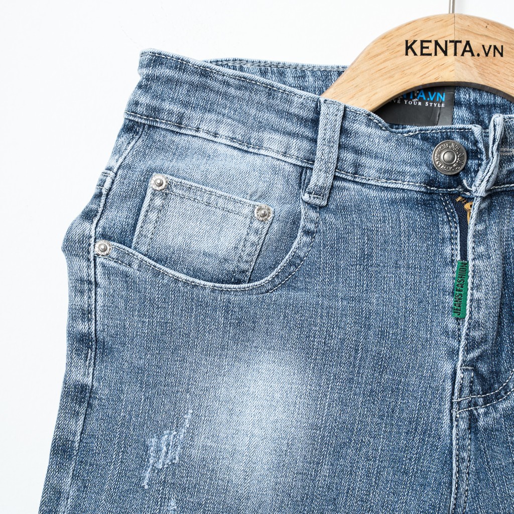 Quần short jean năng động chất vải co dãn KENTA QSJ0005