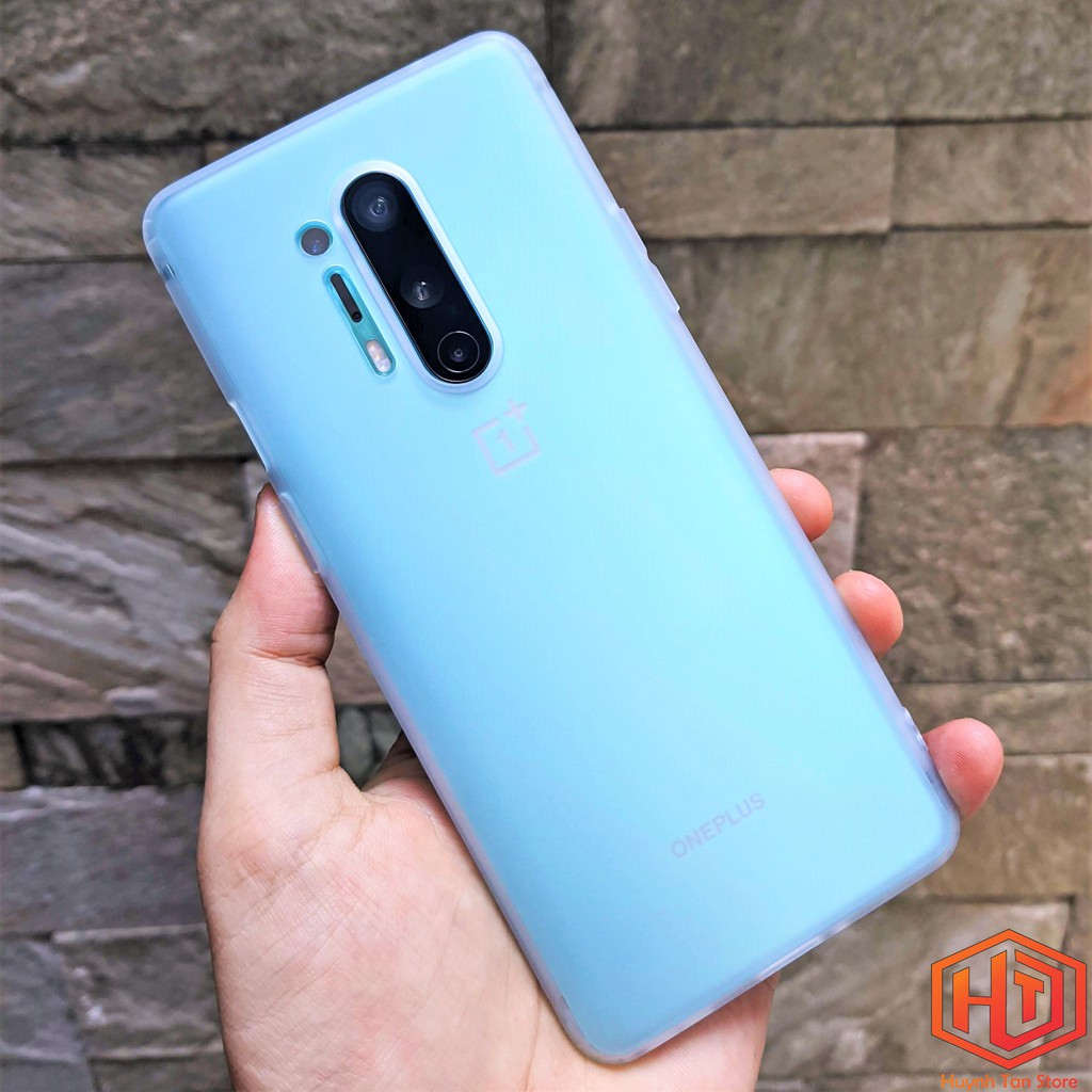 Ốp lưng Oneplus 8 Pro TPU siêu mỏng nhiều màu