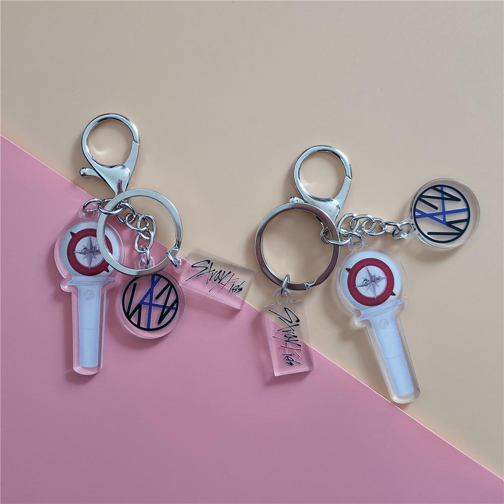 Móc Khóa Hình Nhóm Nhạc Stray Kids Gilfs Seventeen