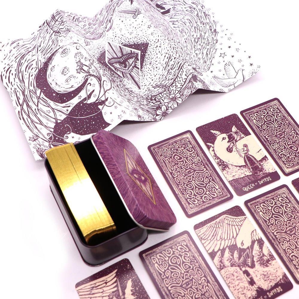 Bộ Bài Light Visions Tarot - Tin Edition (Mystic House Tarot Shop) - Bài Gốc Authentic Chính Hãng 100%