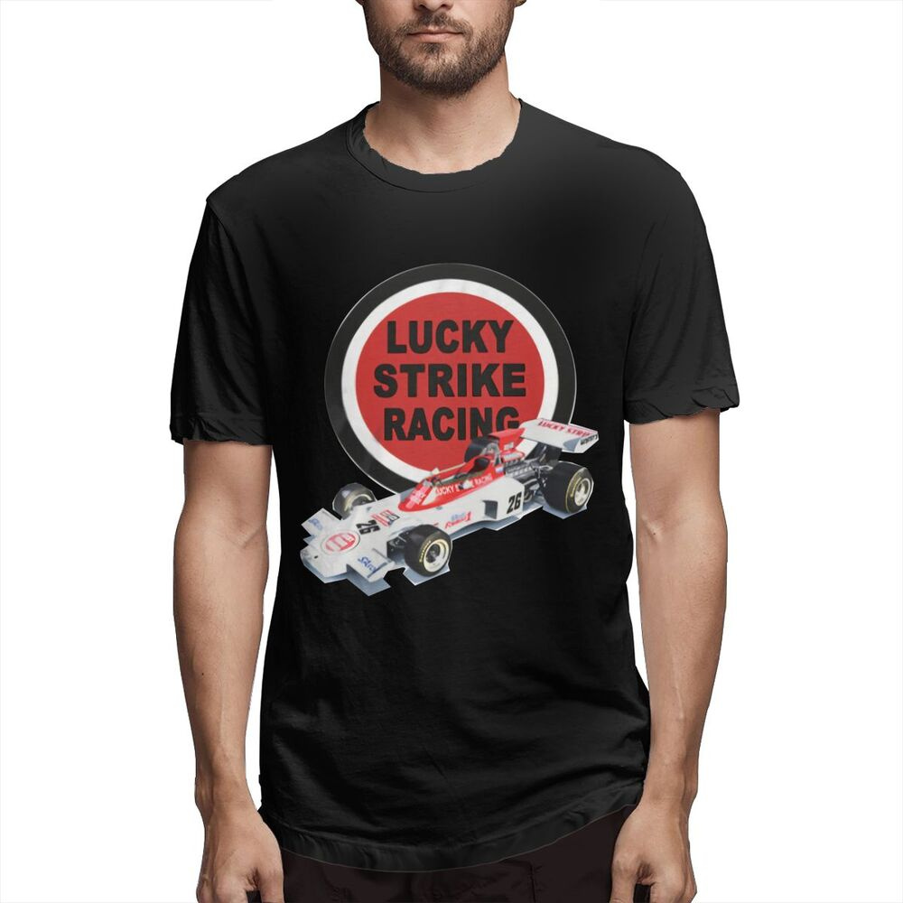 Titili Lotus 72D Lucky Strike Racing Vintage Formula 1 Soft F1 Sport Classic Street Wear Short Sleeve Men'S T-Shirts Designer Birthday Gift