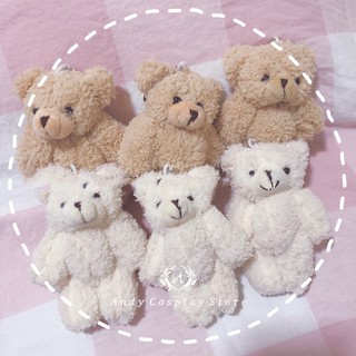 [CÓ SẴN] Móc khoá gấu bông Teddy
