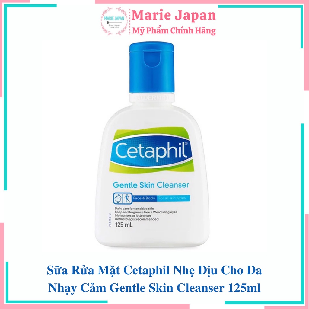 Sữa Rửa Mặt Cetaphil Nhẹ Dịu Cho Da Nhạy Cảm Gentle Skin Cleanser