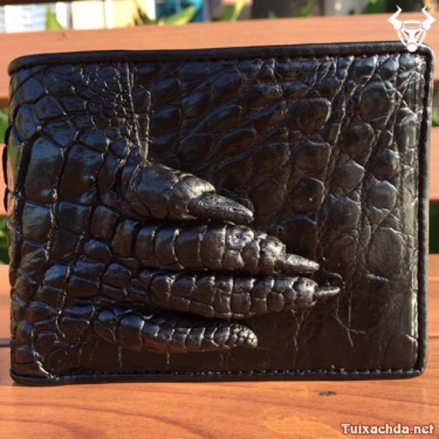 Bóp ví da cá sấu