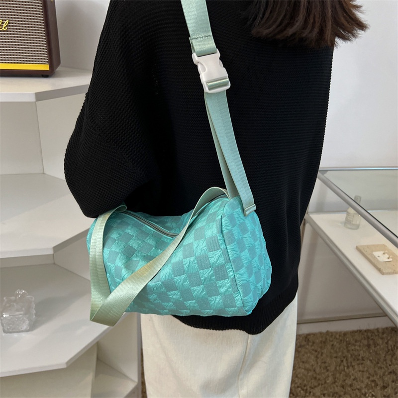 Túi Đeo Chéo 2022 Họa Tiết Caro Thời Trang Mùa Hè Cho Nữ