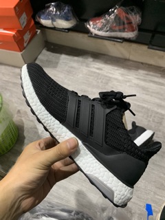 < VIDEO + ẢNH THẬT > GIÀY SNEAKER ULTRABOOTS ĐEN TRẮNG