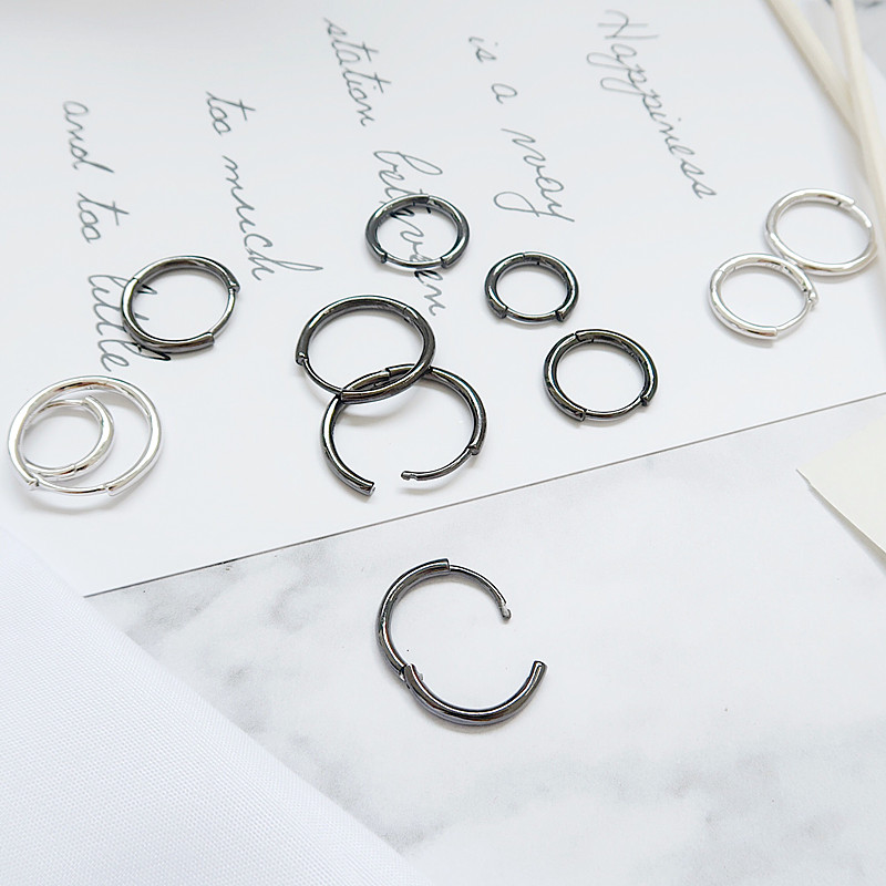 Khuyên Tai Hình Tròn Cá Tính Độc Đáo Cho Nữ