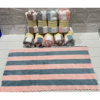 Khăn mặt sọc Hàn quốc 30*50cm