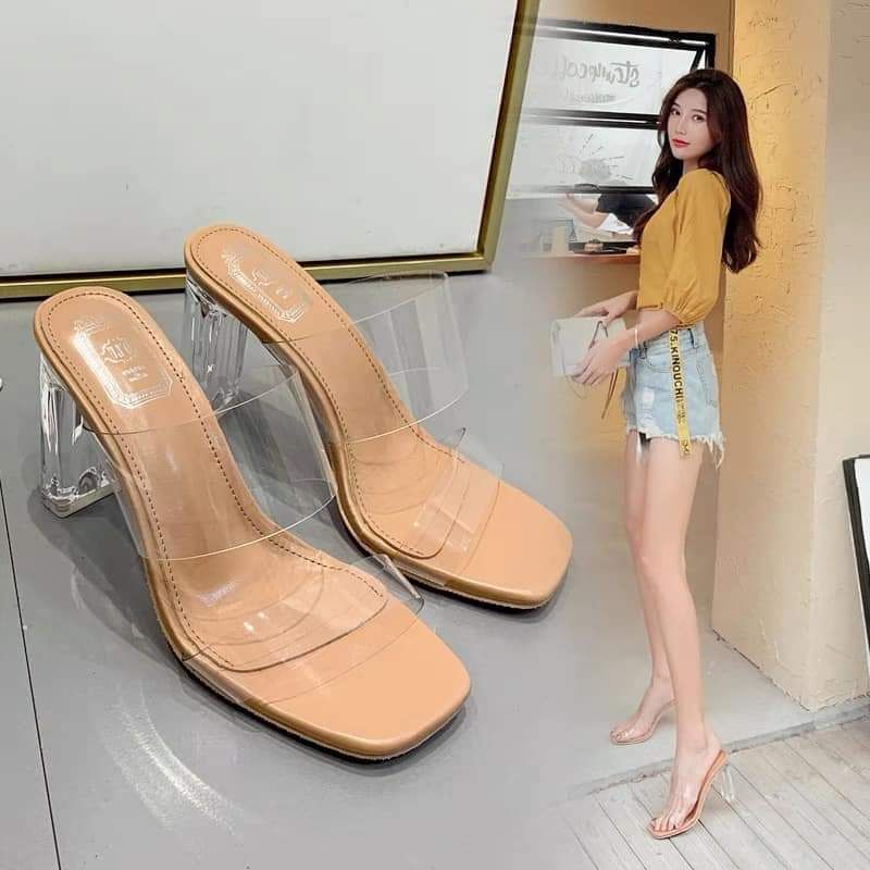 (HÓT QUÁ NÈ) Giày dép cao gót quai ngang tiện lợi