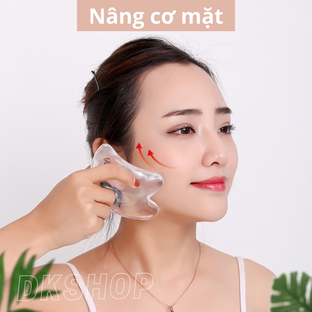 Pha Lê lạnh Massage Mặt tạo V-line Nâng Cơ Giảm Nhăn Căng Da