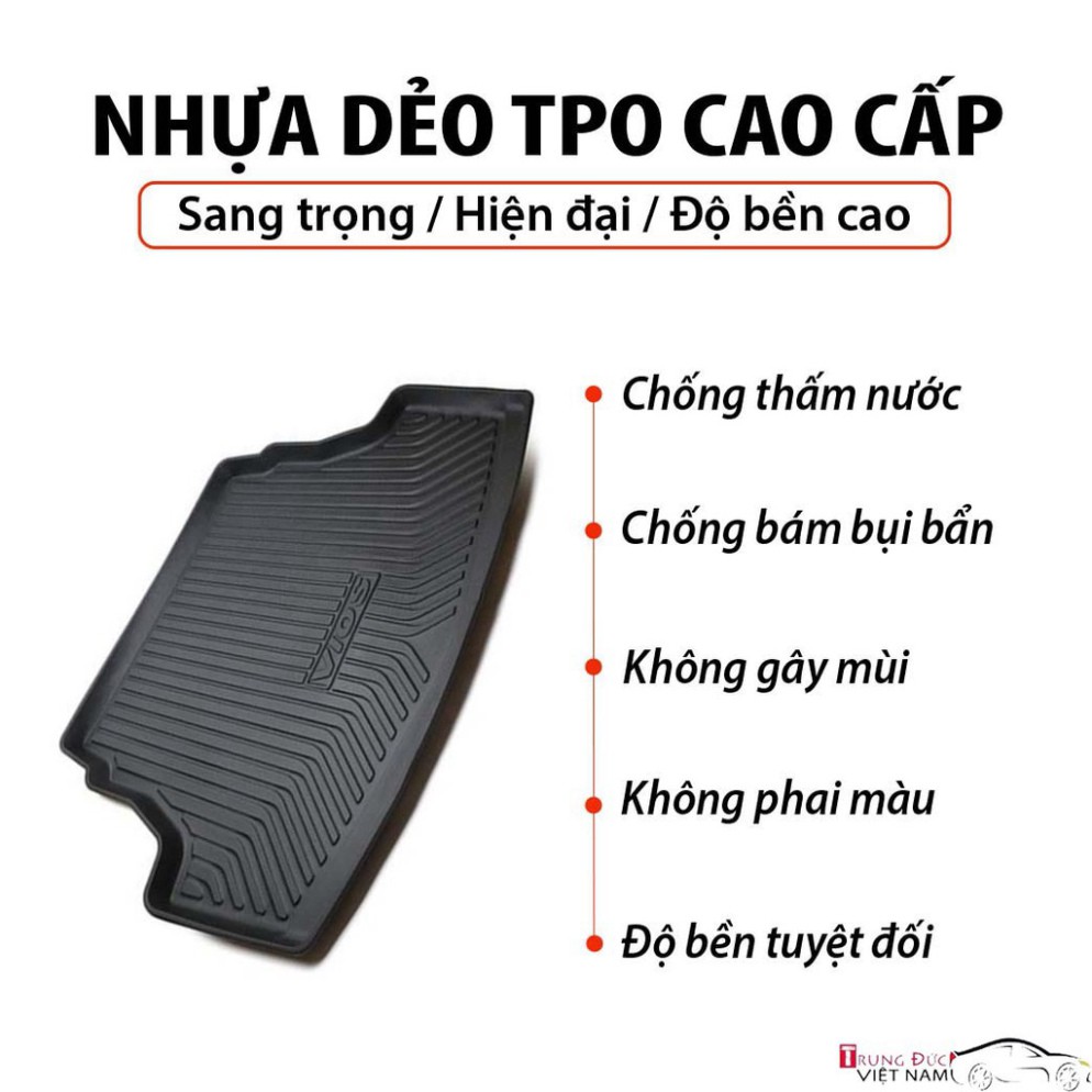 Lót Cốp Nhựa Dẻo Xe HONDA CITY 2015-2021 Đàn Hồi, Không Mùi, Chống Nước Dễ Vệ Sinh -FREE SHIP