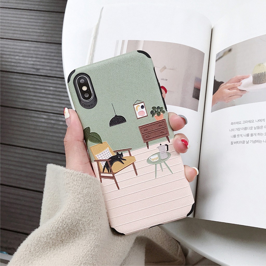 Ốp Lưng Da IMD Girl Picture - R023