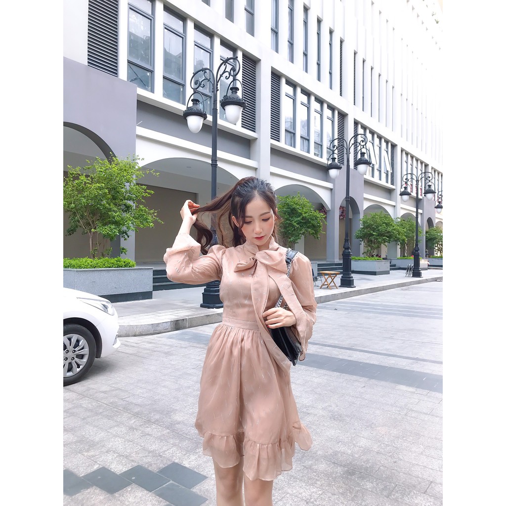 Váy-Almira-Màu-Nâu-Giá-299K