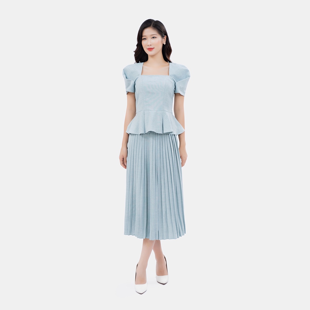 Áo tay cộc bồng thiết kế S.pearl điệu đà, nữ tính 22SF6858024