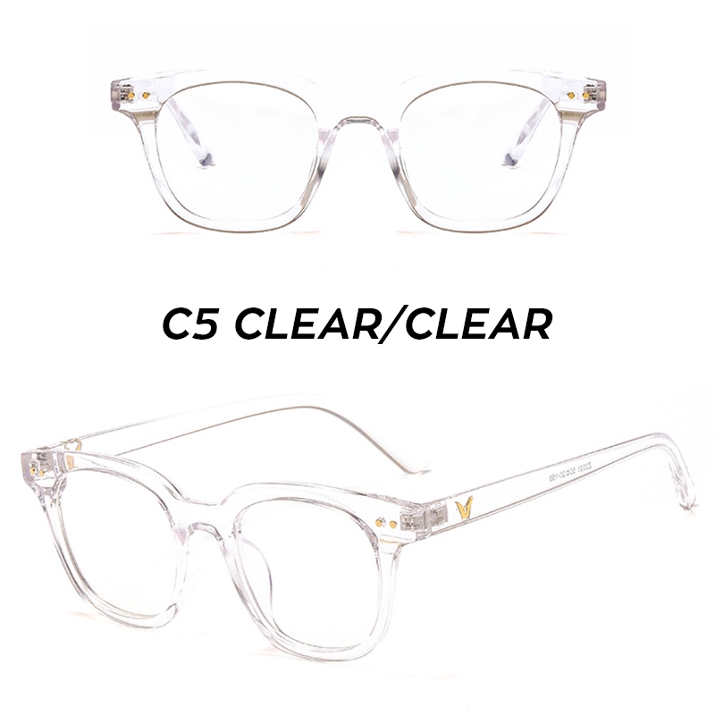 Mắt Kính Chống Bức Xạ Phong Cách Hàn Quốc Cho Nữ