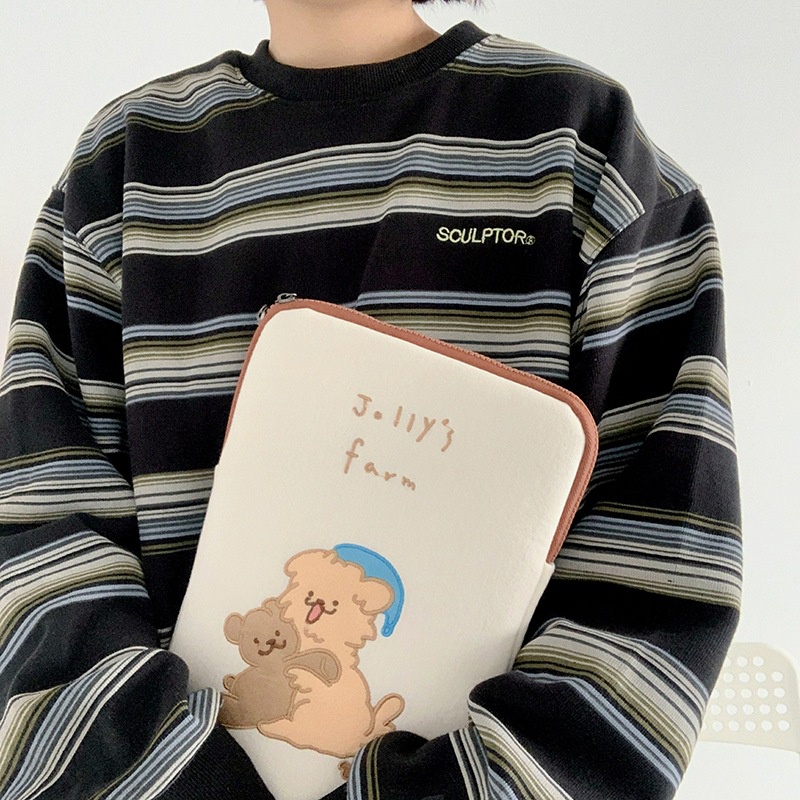 Túi đựng laptop 11/13/15 inch họa tiết chú cún dễ thương phong cách Hàn quốc