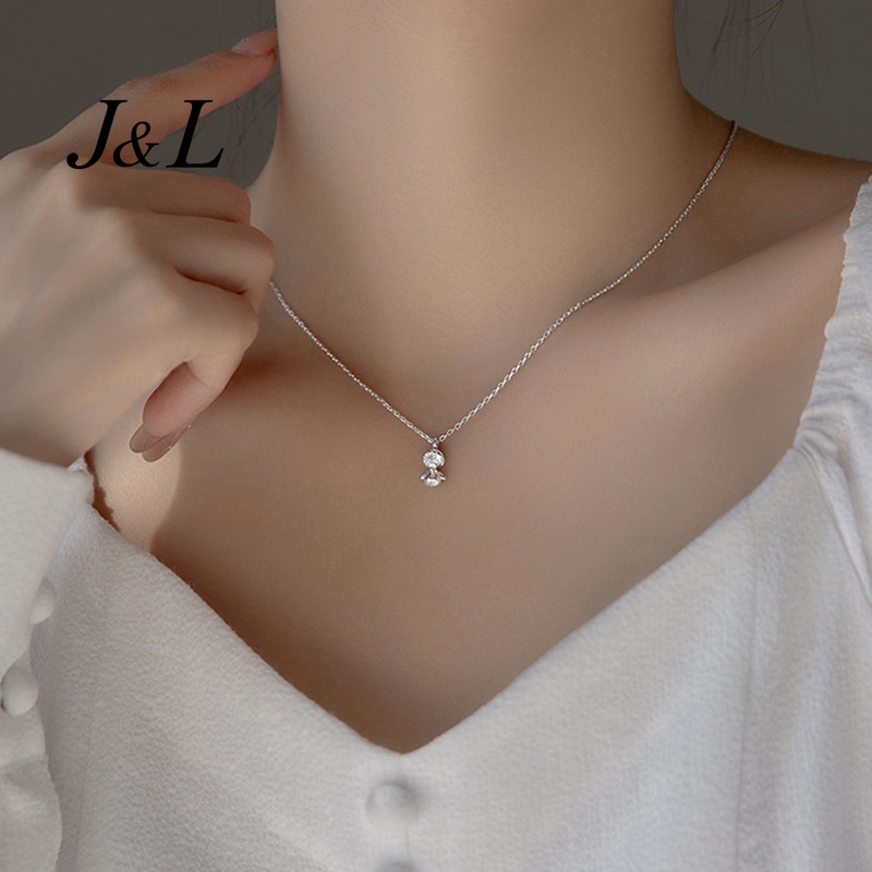 Vòng cổ MặT HìNh BúP Bê ĐíNh Đá ThờI Trang Cho Nữ