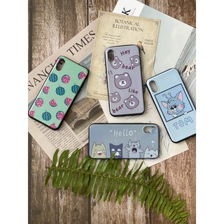 Ốp lưng iPhone viền đen - dành cho iPhone X (nhiều mẫu)