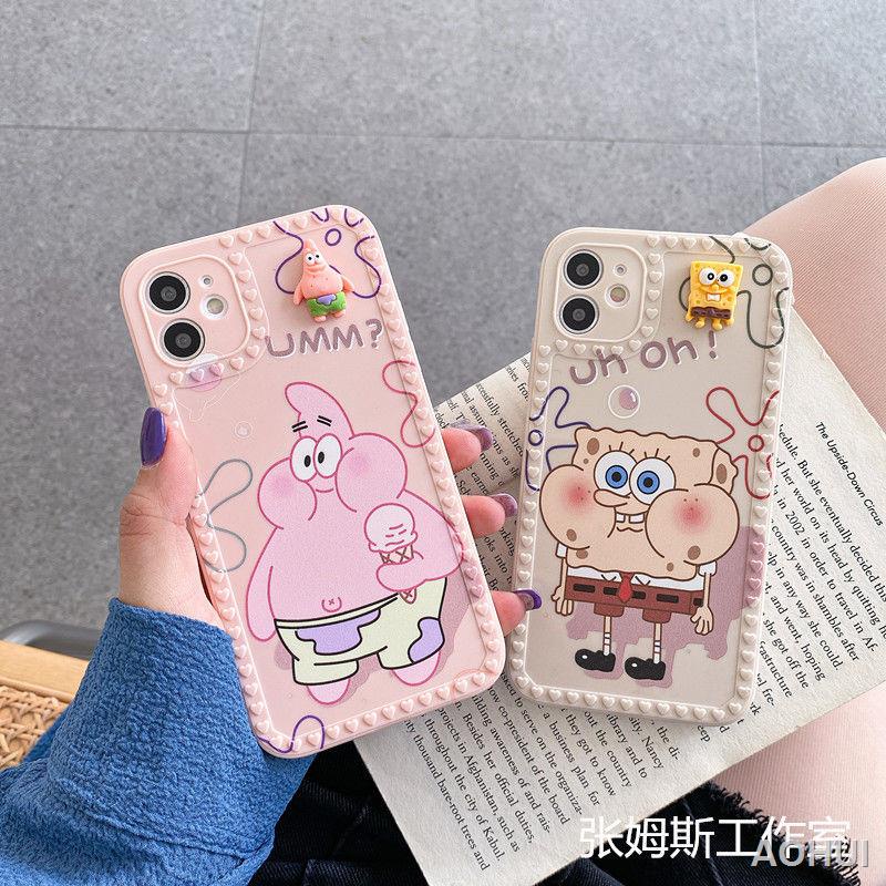 🌈Ốp Iphone🌈SpongeBob Stereo Ốp lưng điện thoại di động OPPOa5 / a9 / a11x a52 / a59 / a83 bao gồm cả a8 / r11s / r15 d