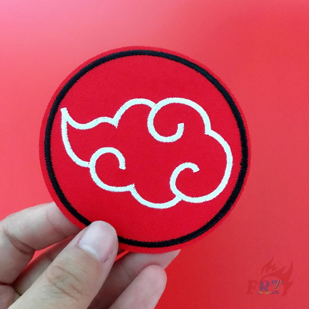 Miếng dán ủi họa tiết anime naruto akatsuki DIY