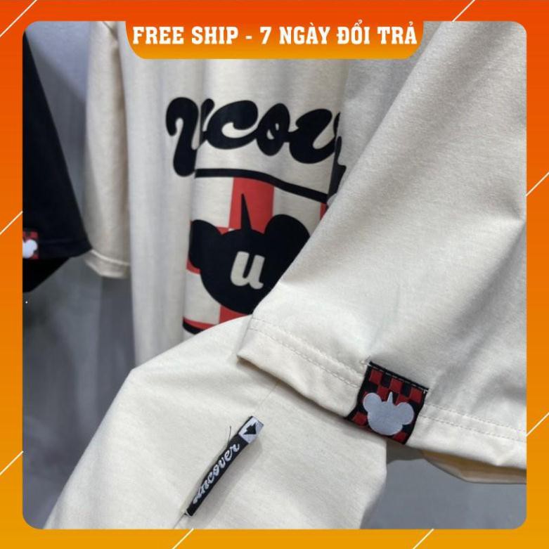 áo thun tay lỡ form rộng nam nữ uncover full tag | BigBuy360 - bigbuy360.vn