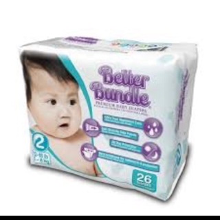 6 bịch bỉm Better Bundle số 1-NB26