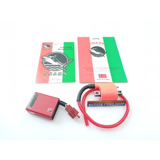 iC xe drem mobin sườn SHARK 2 món ic có dây cực mạnh